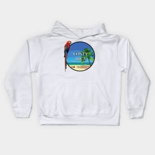 Costa Rica Vacation Graphic Kids Hoodie